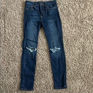 Hollister high rise super skinny